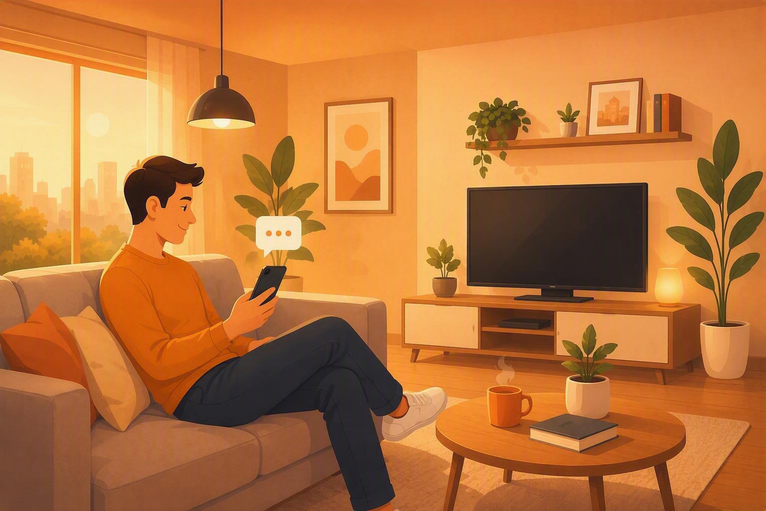 Condomino che segnala un problema comodamente da casa con CASA